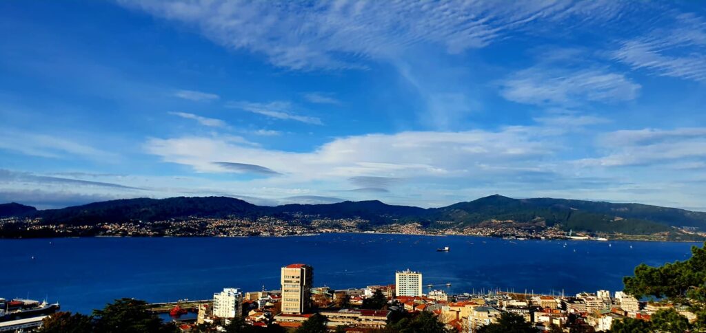 Entrepreneurs moving to Galicia, Vigo waterfront, northern Spain